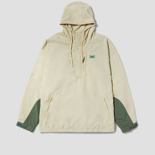 HUF New Day Packable Anorak Cream