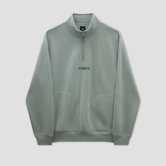 Vans Lowered Quarter Zip Crew Iceberg Green