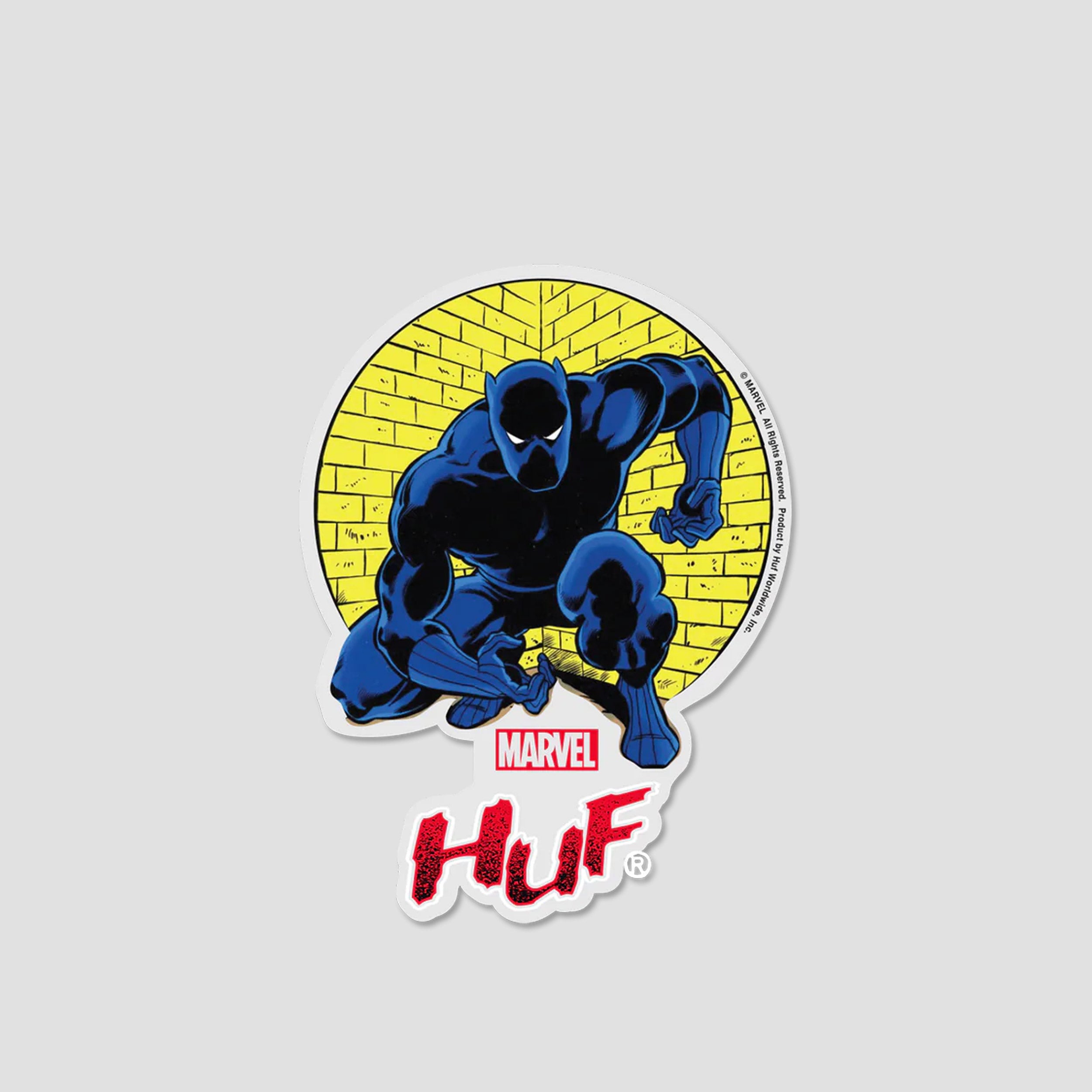 HUF Night Prowling Sticker