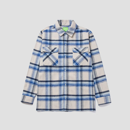 HUF Sorrento Flannel Shirt Natural