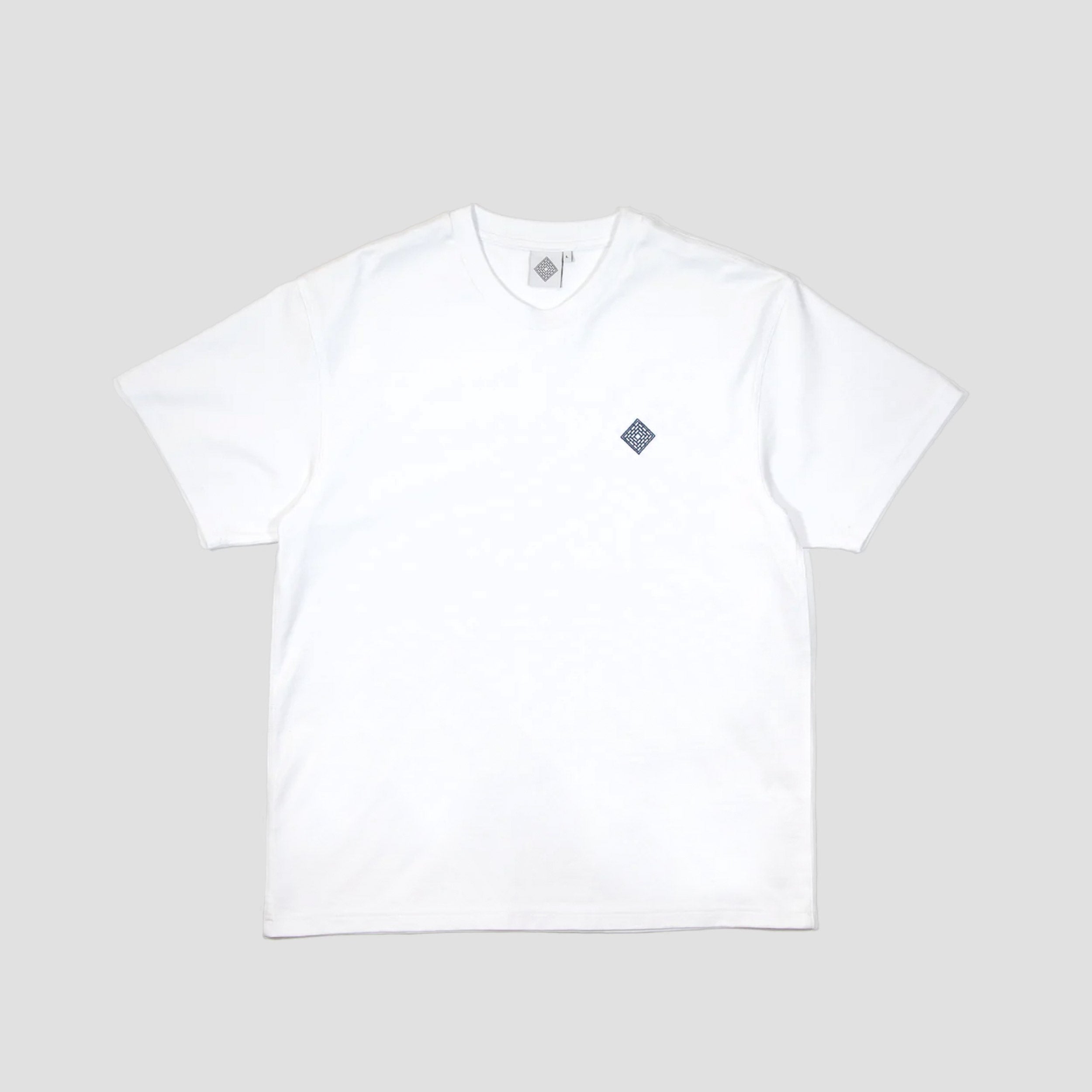 The National Embroidered Logo T-Shirt White