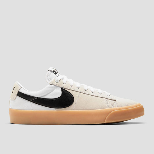 Nike SB Blazer Low Pro GT Shoes White / Black - White - White