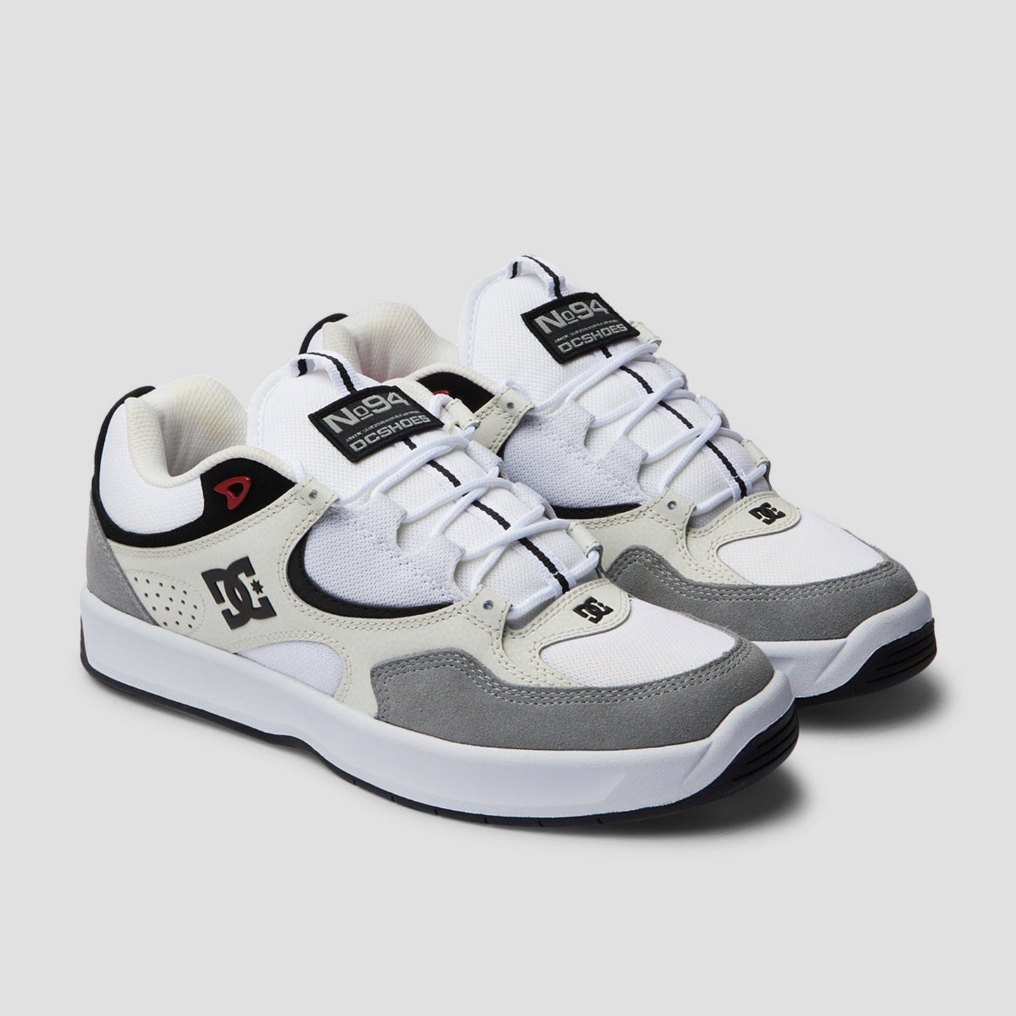 DC Kalynx Zero Skate Shoes Grey Black White