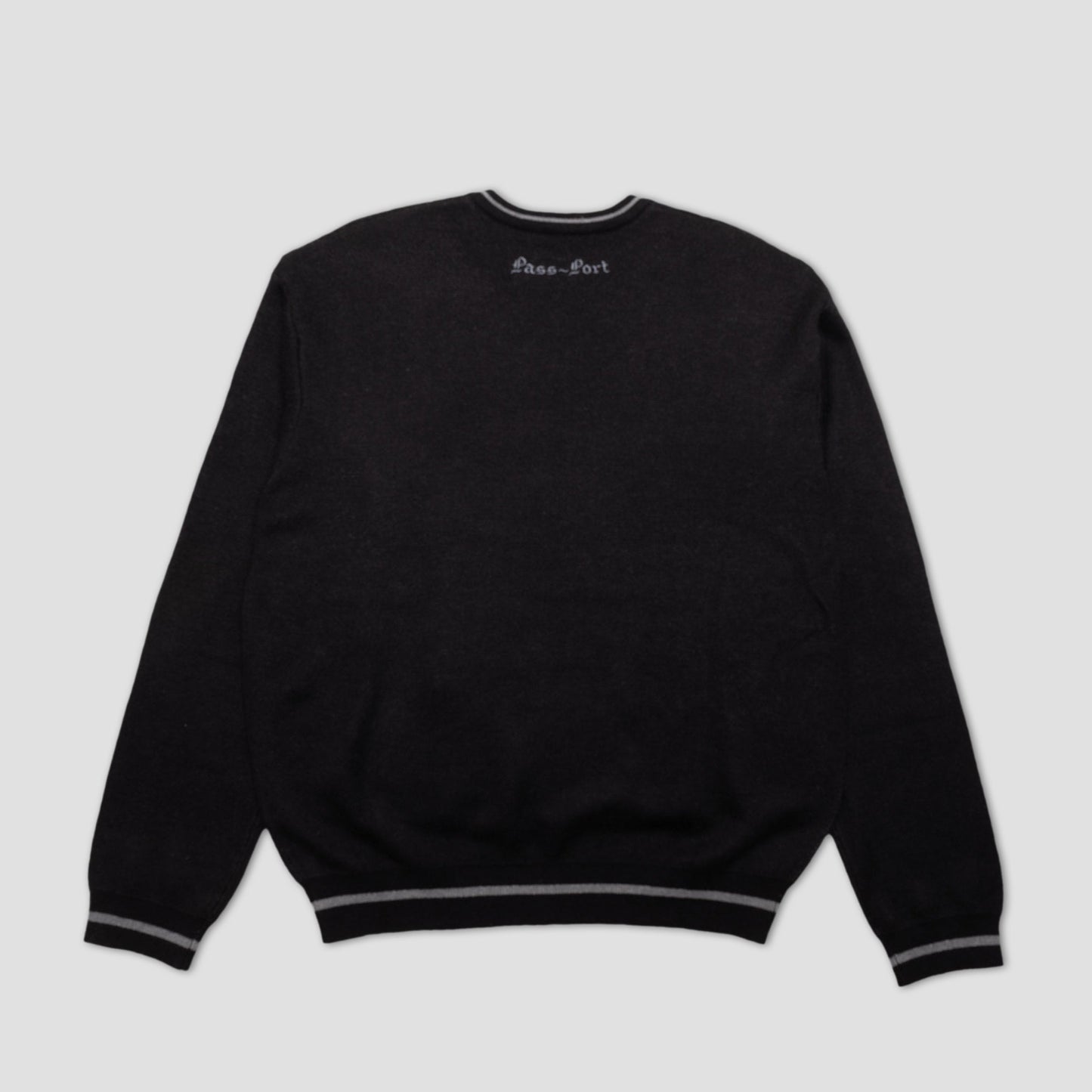 PassPort Kings X Fountain Mohair Crew Black