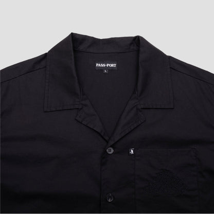 PassPort Manuscript Casual Shirt Black