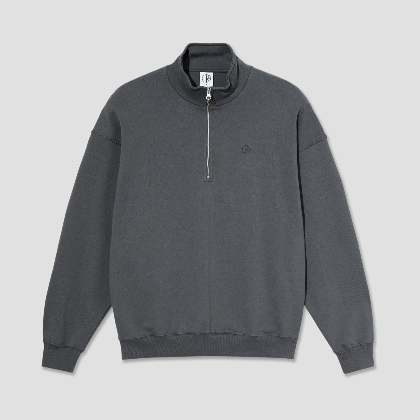 Polar Frank Half Zip Sweatshirt Graphite