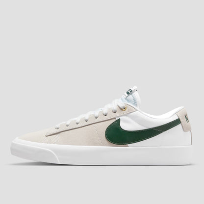 Nike SB Blazer Low Pro GT Shoes White / Fir - White - Gum Light Brown