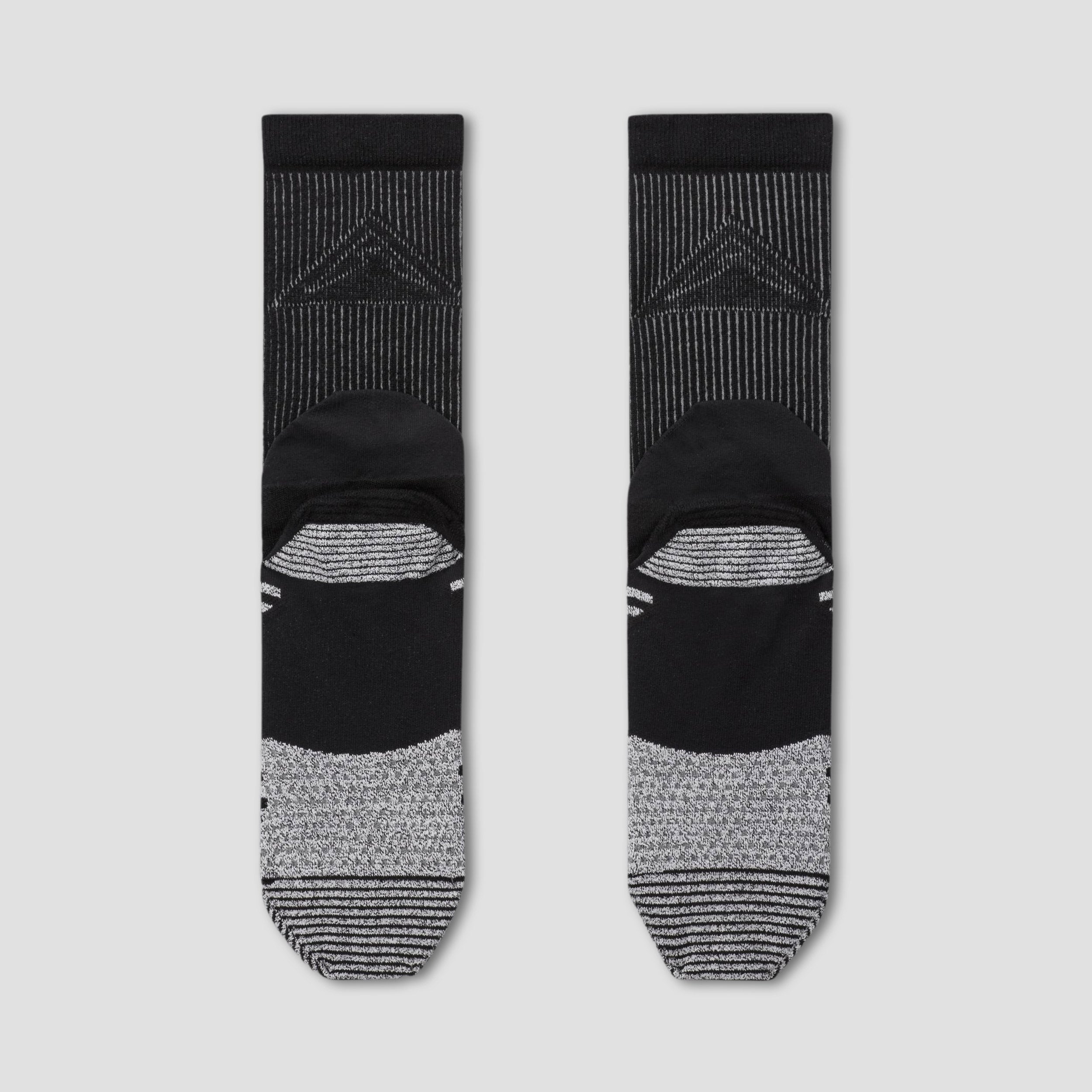 Nike Crew Dri-Fit Trail Running Socks Black / Anthracite / Black / Reflective Silver