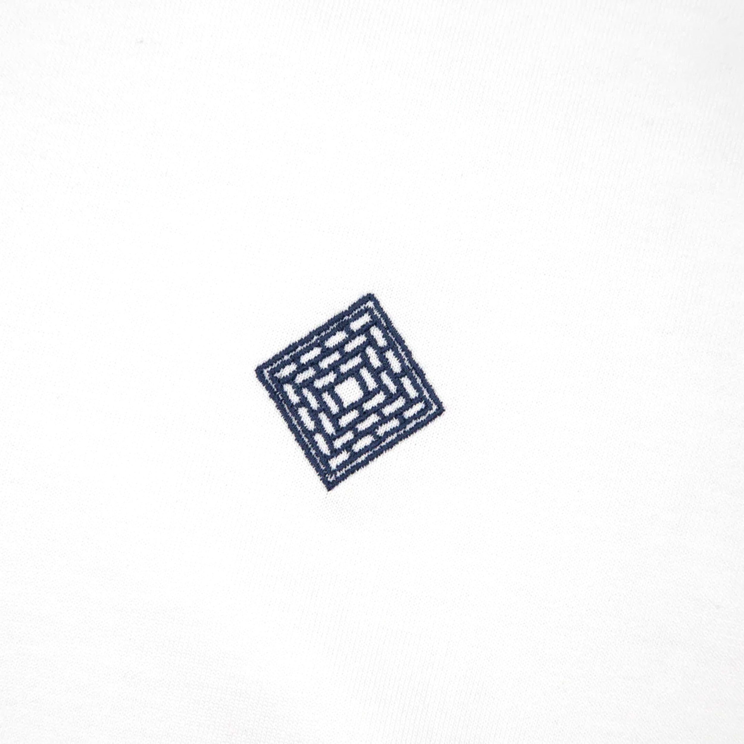 The National Embroidered Logo T-Shirt White