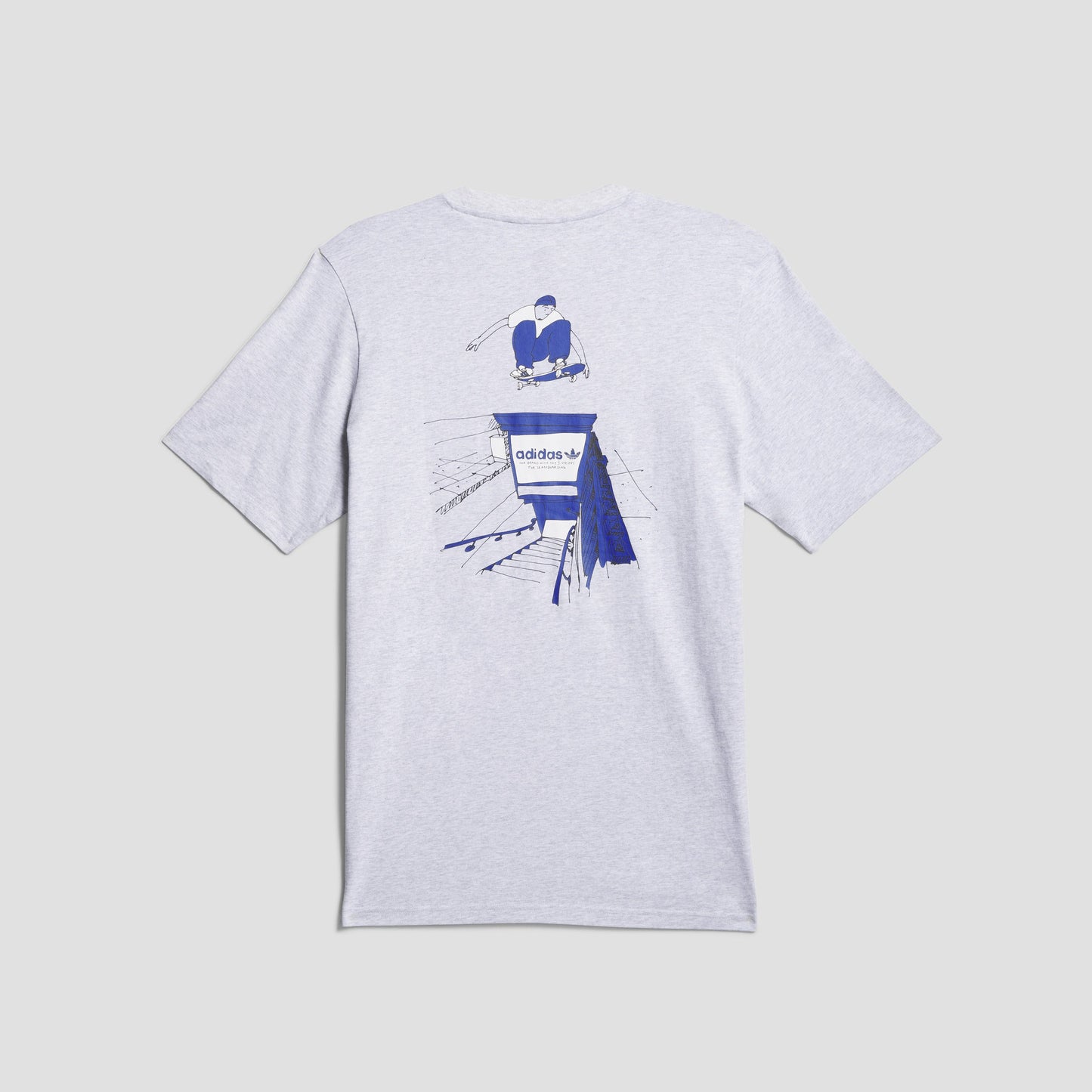 adidas Henry Jones Tyshawn T-Shirt Light Grey