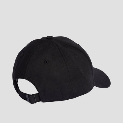 adidas Cotton Twill Baseball Cap Black / White