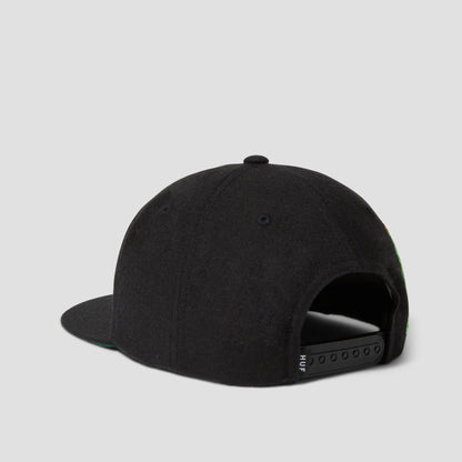 HUF Unity Snapback Cap Black