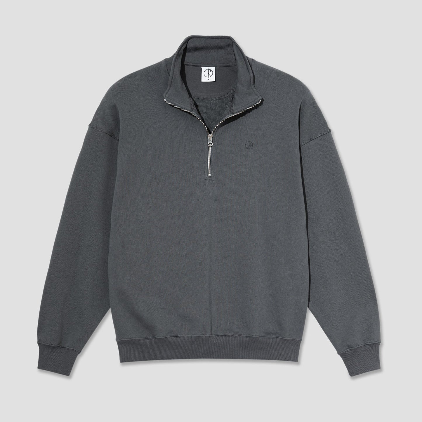 Polar Frank Half Zip Sweatshirt Graphite