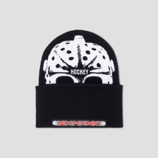 Hockey Hockski Mask Beanie Black