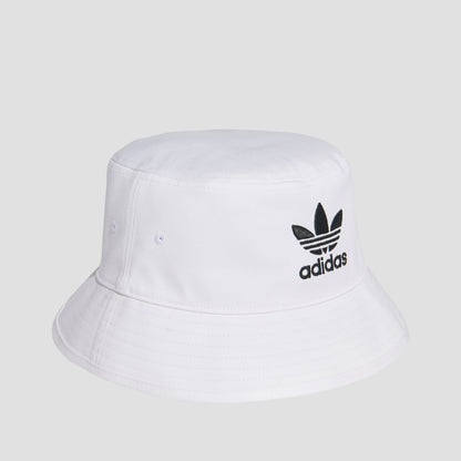 adidas Trefoil Bucket Hat White / Black