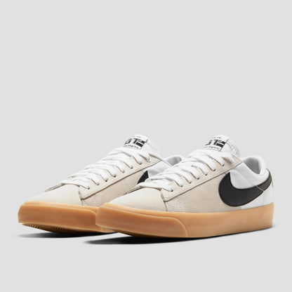 Nike SB Blazer Low Pro GT Shoes White / Black - White - White