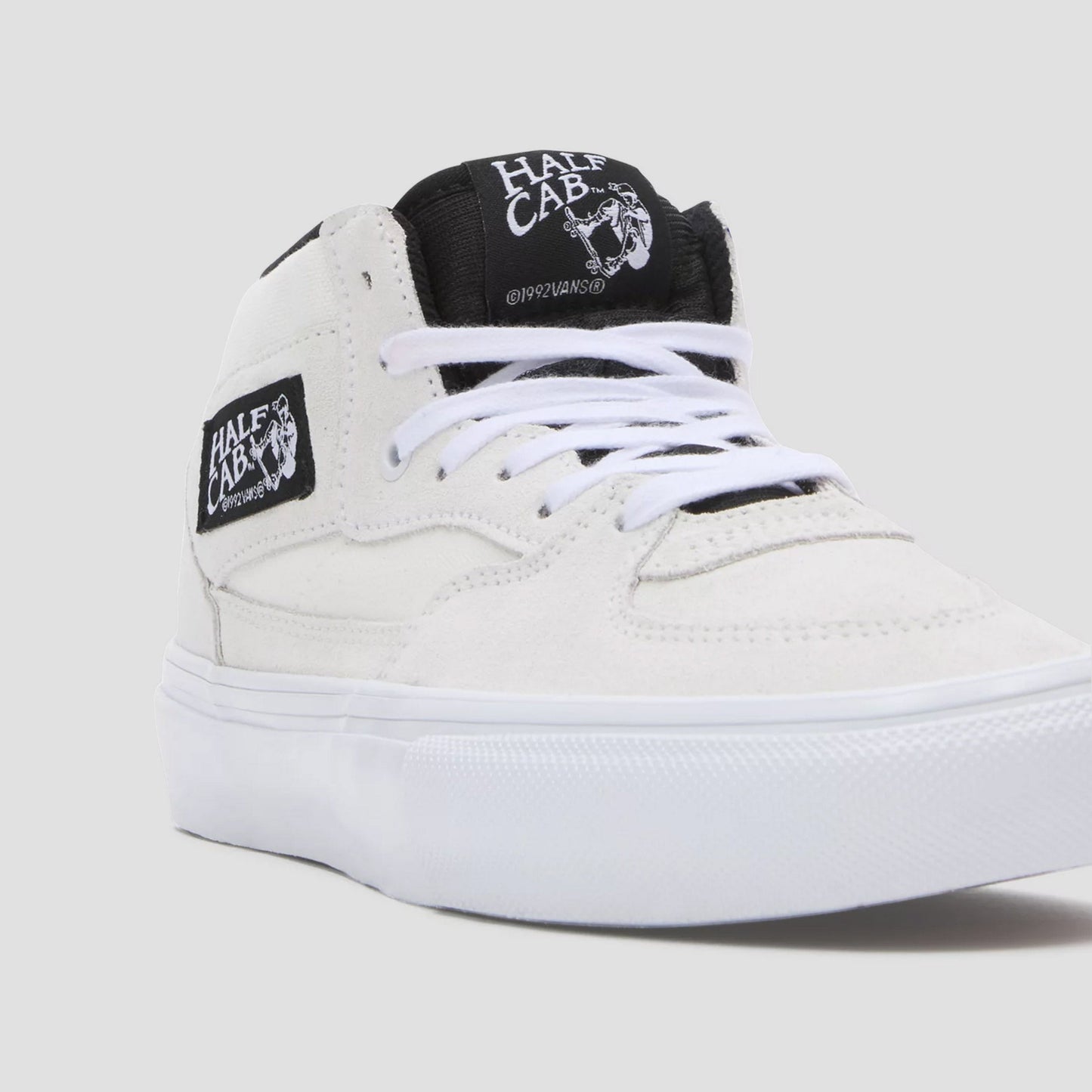 Vans Skate Half Cab Shoes White / Black