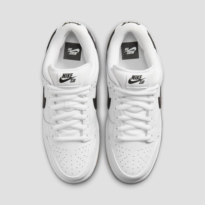 Nike SB Dunk Low Pro Skate Shoes White / Black / Gum