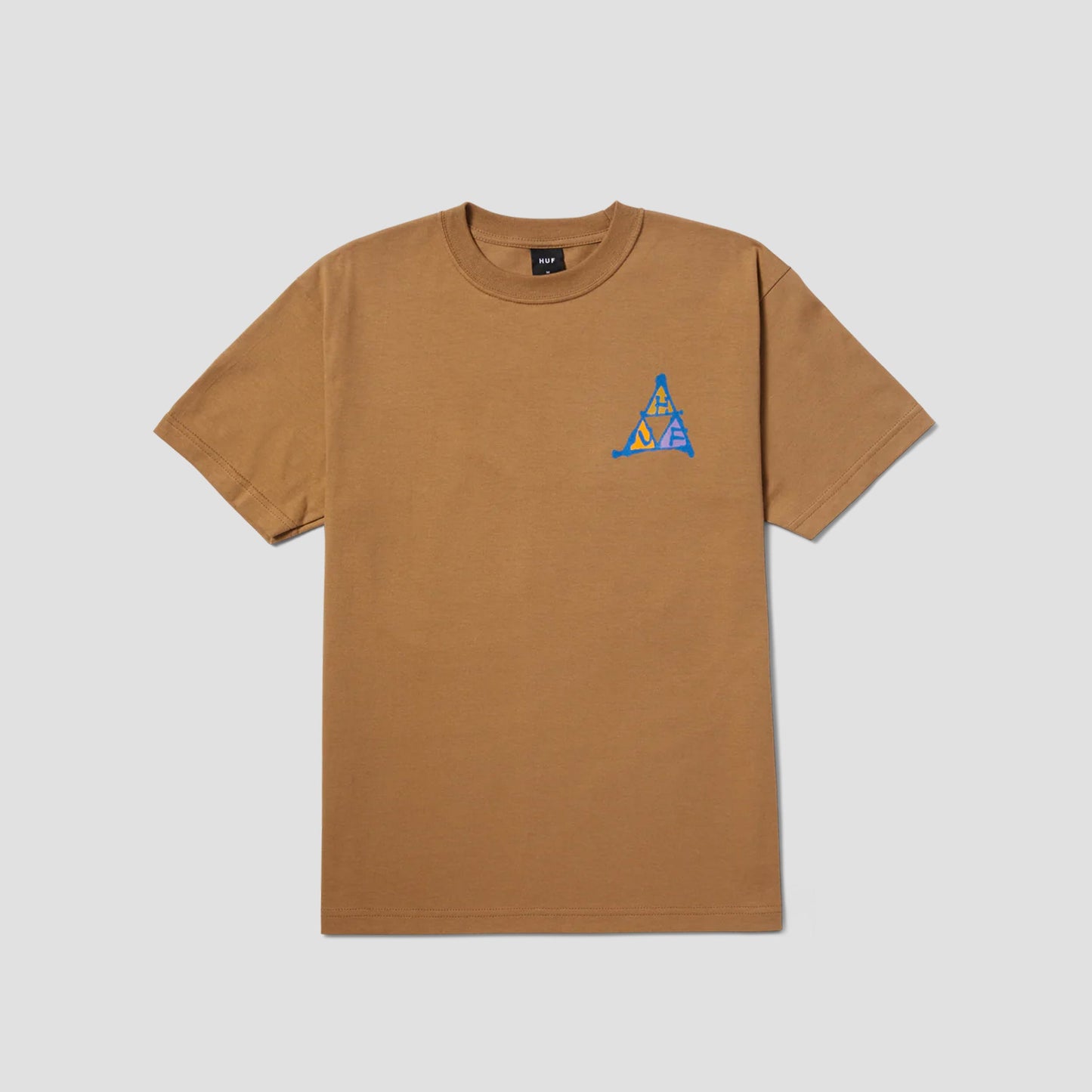 HUF No-Fi Triple Triangle T-Shirt Camel