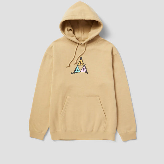 HUF No-Fi Triple Triangle Hood Oatmeal