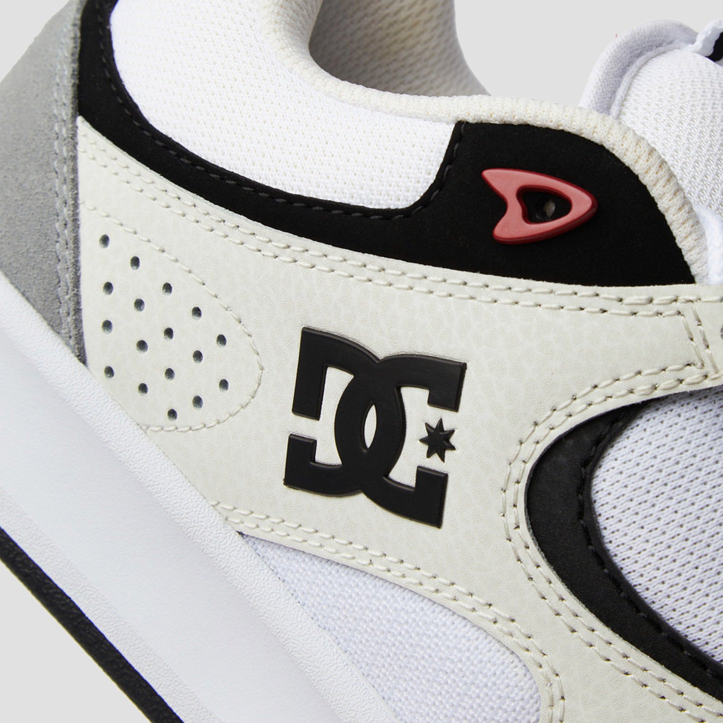 DC Kalynx Zero Skate Shoes Grey Black White