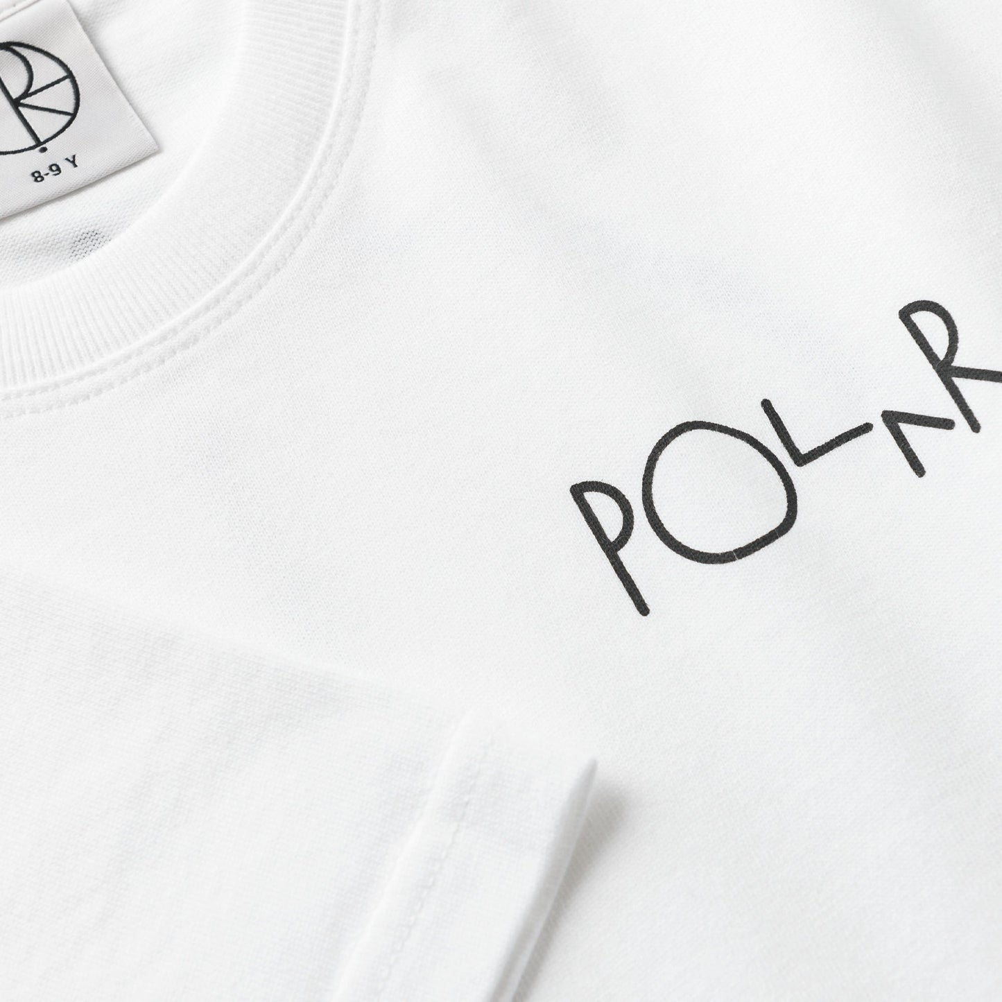 Polar Jr Stroke Logo T-Shirt White