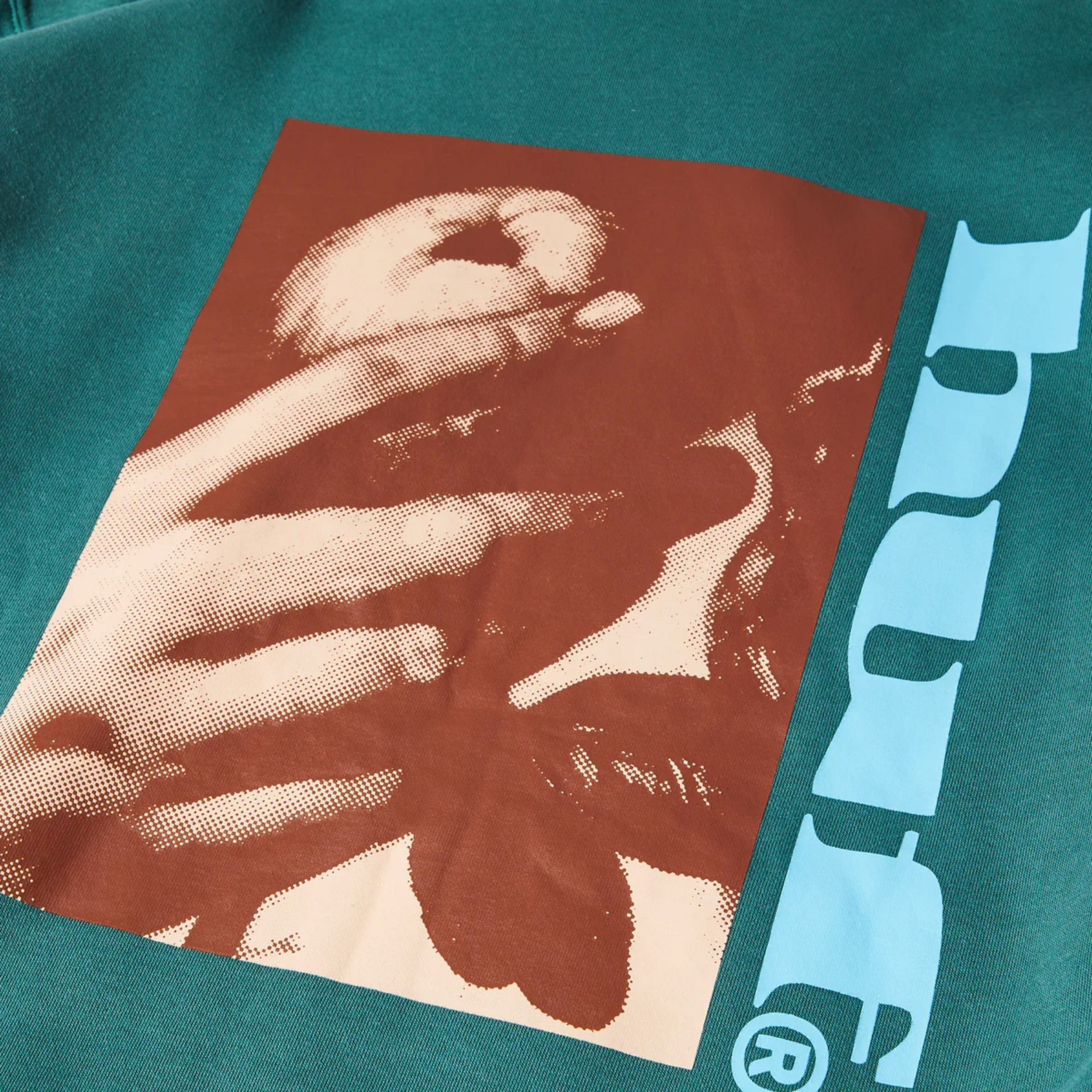 HUF Street Knowledge Hood Pine