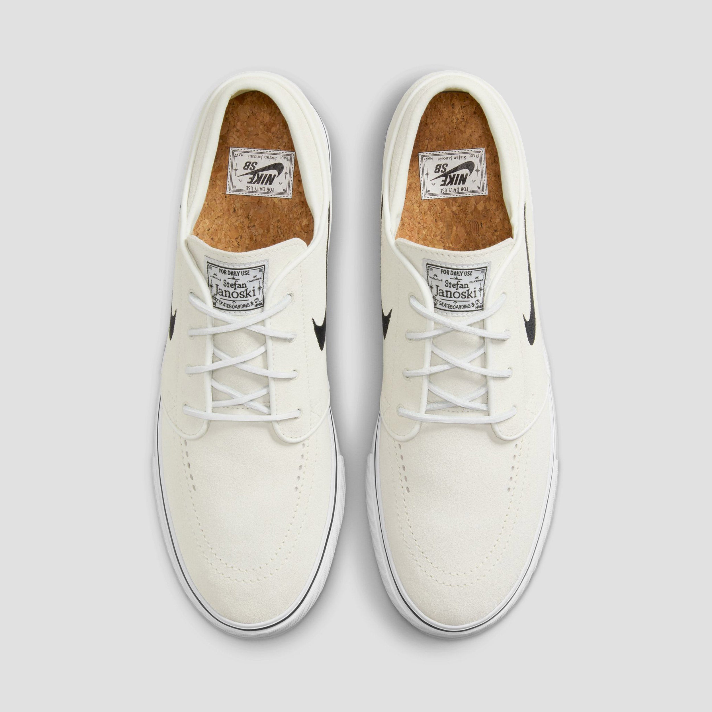 Nike SB Zoom Janoski OG+ Skate Shoes Summit White Black Summit White