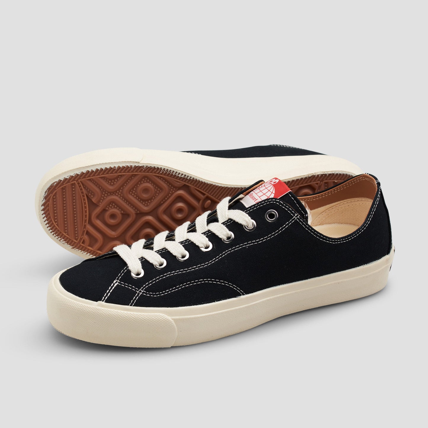 Last Resort AB VM003 Lo Canvas Black / White