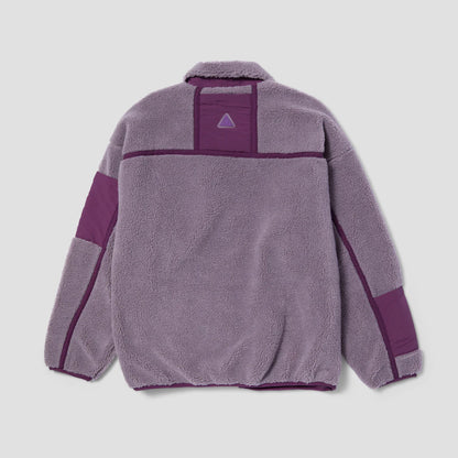 HUF Livingston Sherpa Jacket Dust Purple