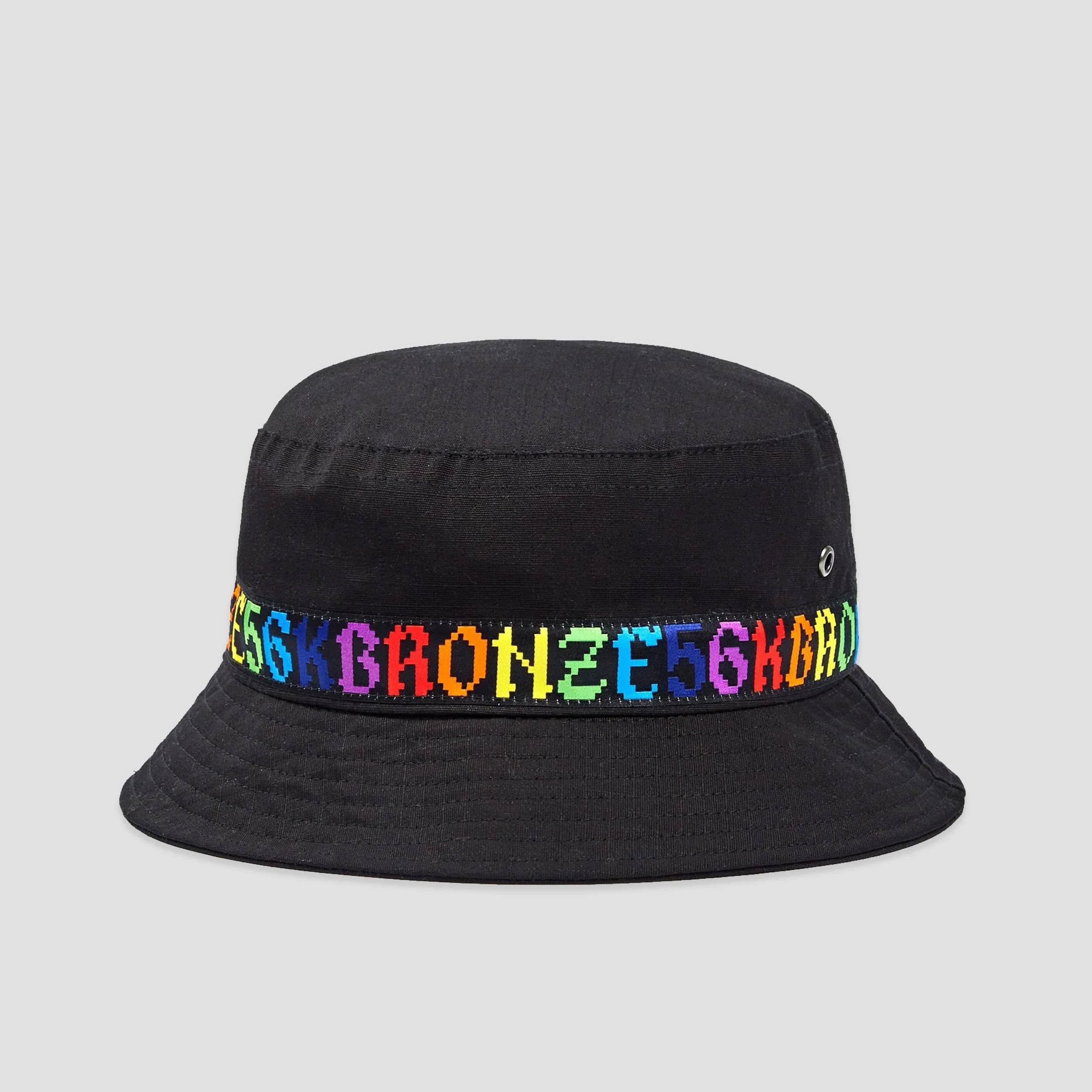 Bronze Old E Bucket Hat Black