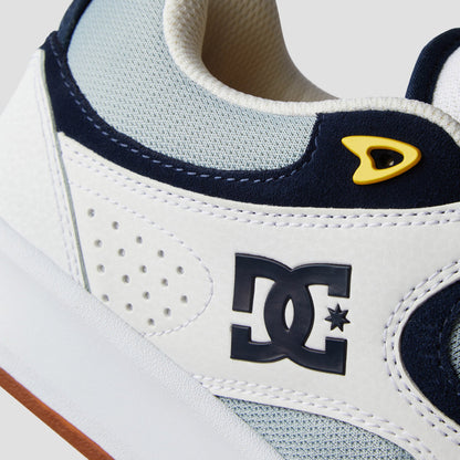 DC Kalynx Zero Skate Shoes White Grey