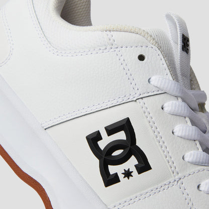 DC Lynx Zero Skate Shoes White White Gum