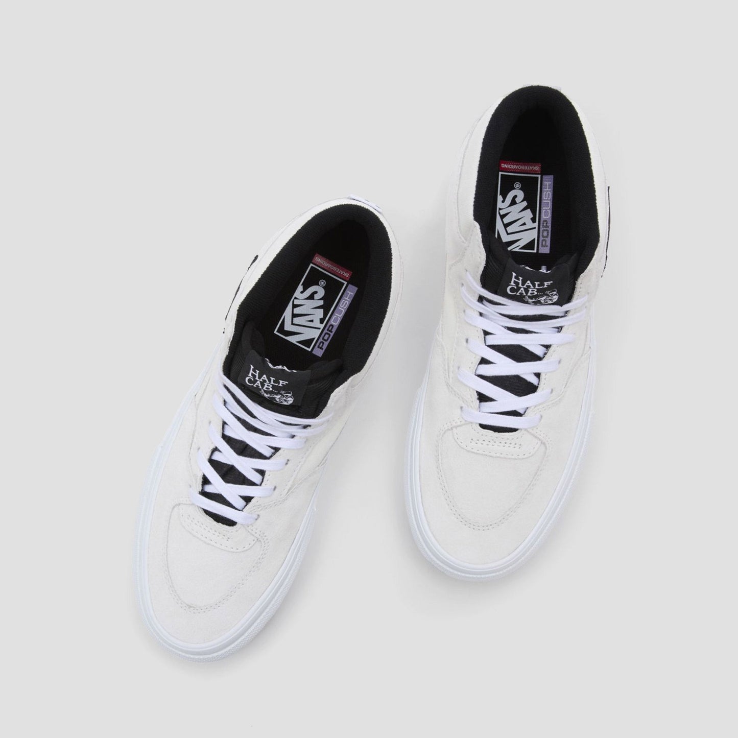 Vans Skate Half Cab Shoes White / Black