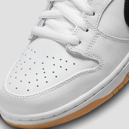 Nike SB Dunk Low Pro Skate Shoes White / Black / Gum