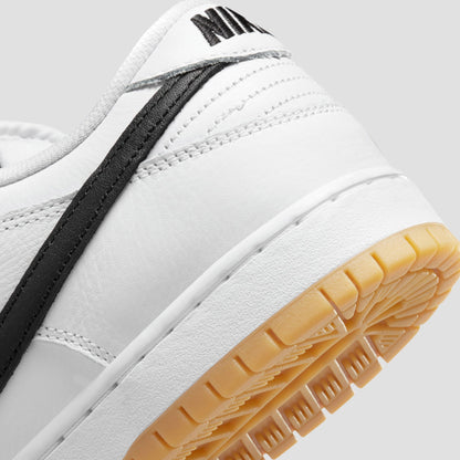 Nike SB Dunk Low Pro Skate Shoes White / Black / Gum