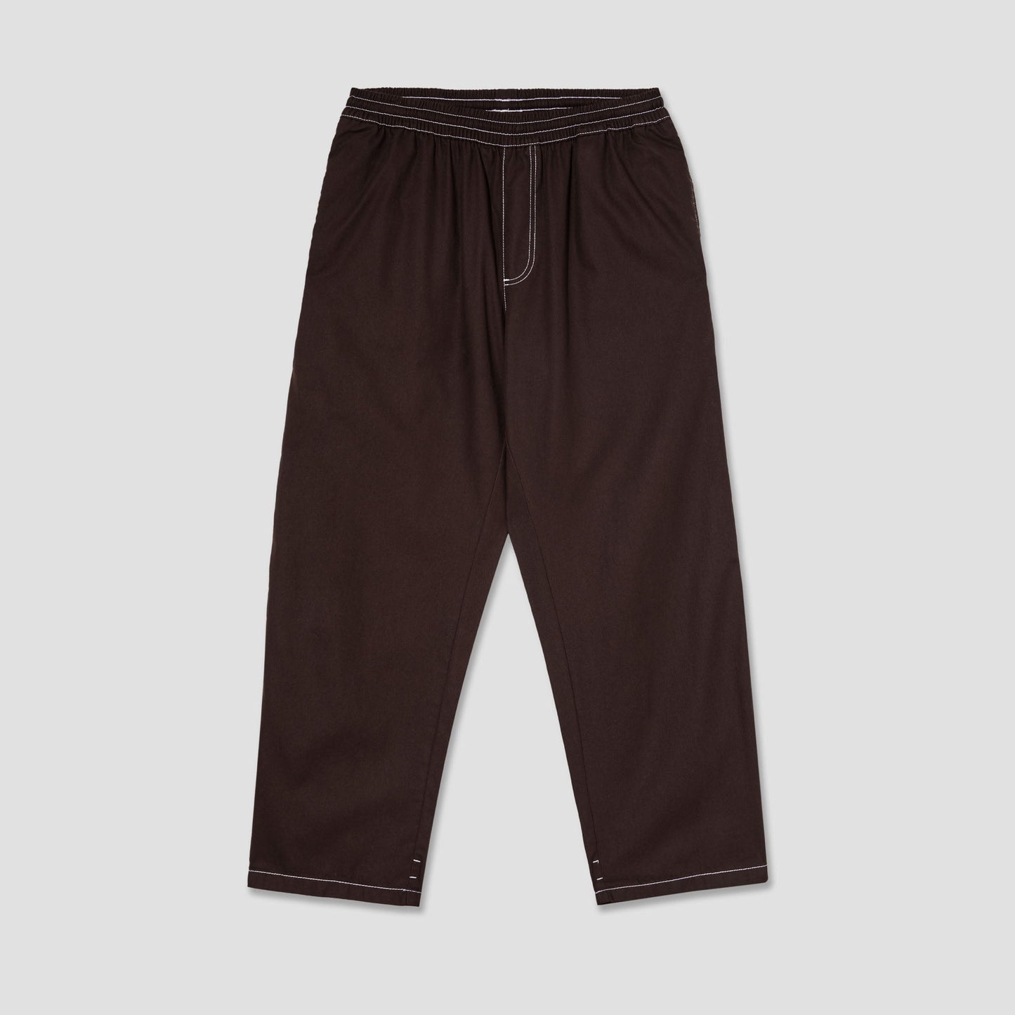 Polar Surf Pants Contrast Chocolate White