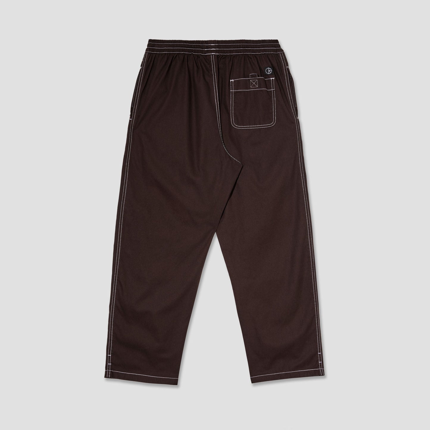 Polar Surf Pants Contrast Chocolate White