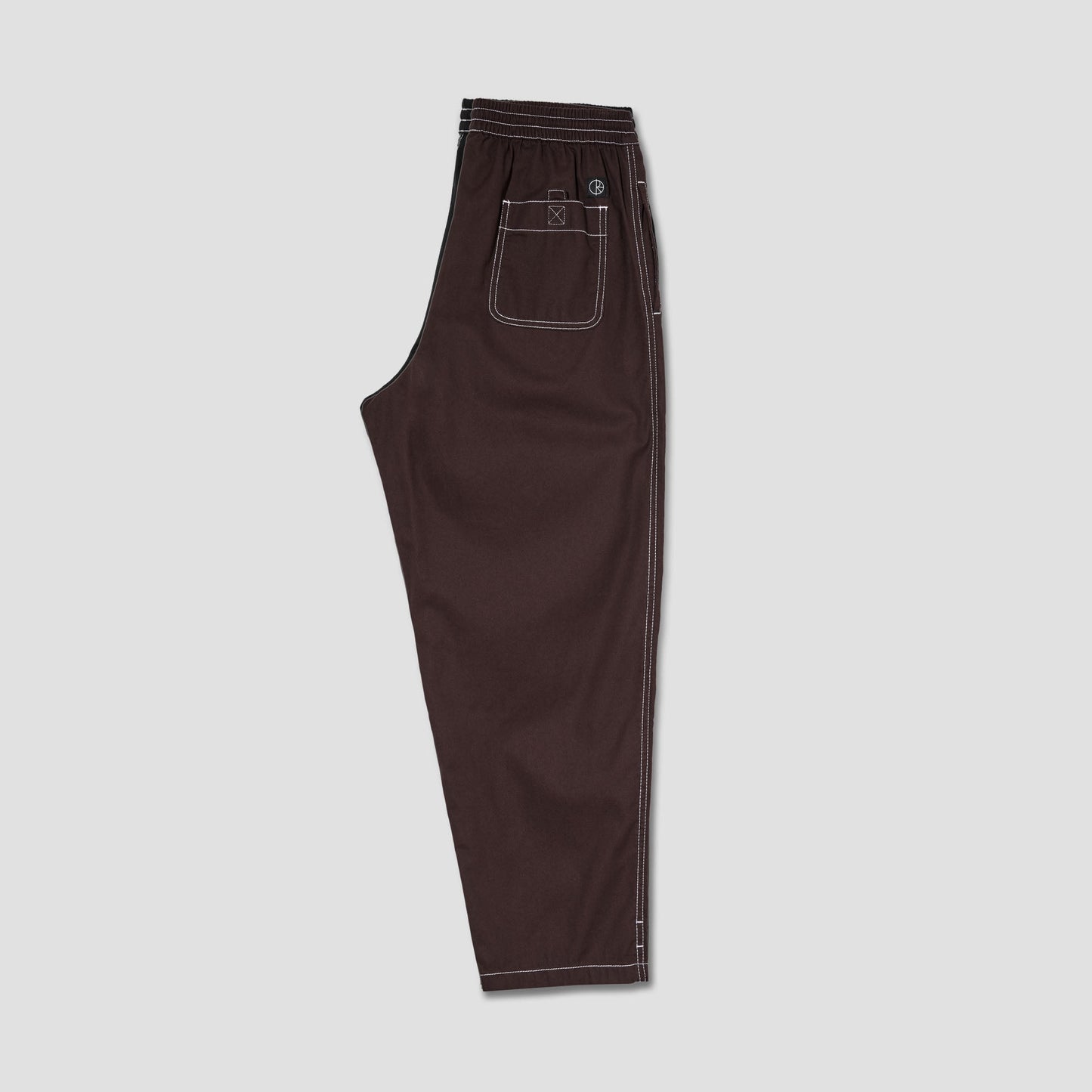 Polar Surf Pants Contrast Chocolate White