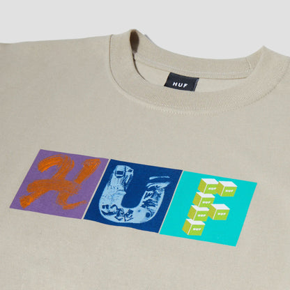 HUF Threemix T-Shirt Clay