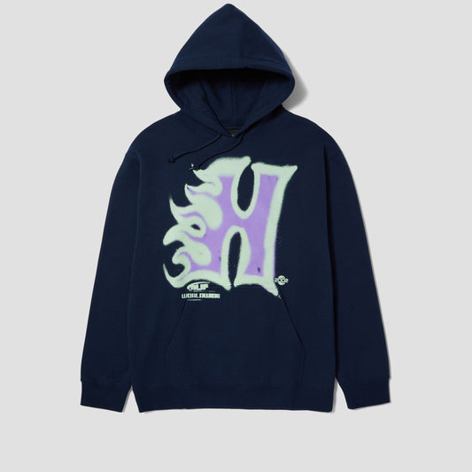 HUF Heat Wave P/O Hood Navy