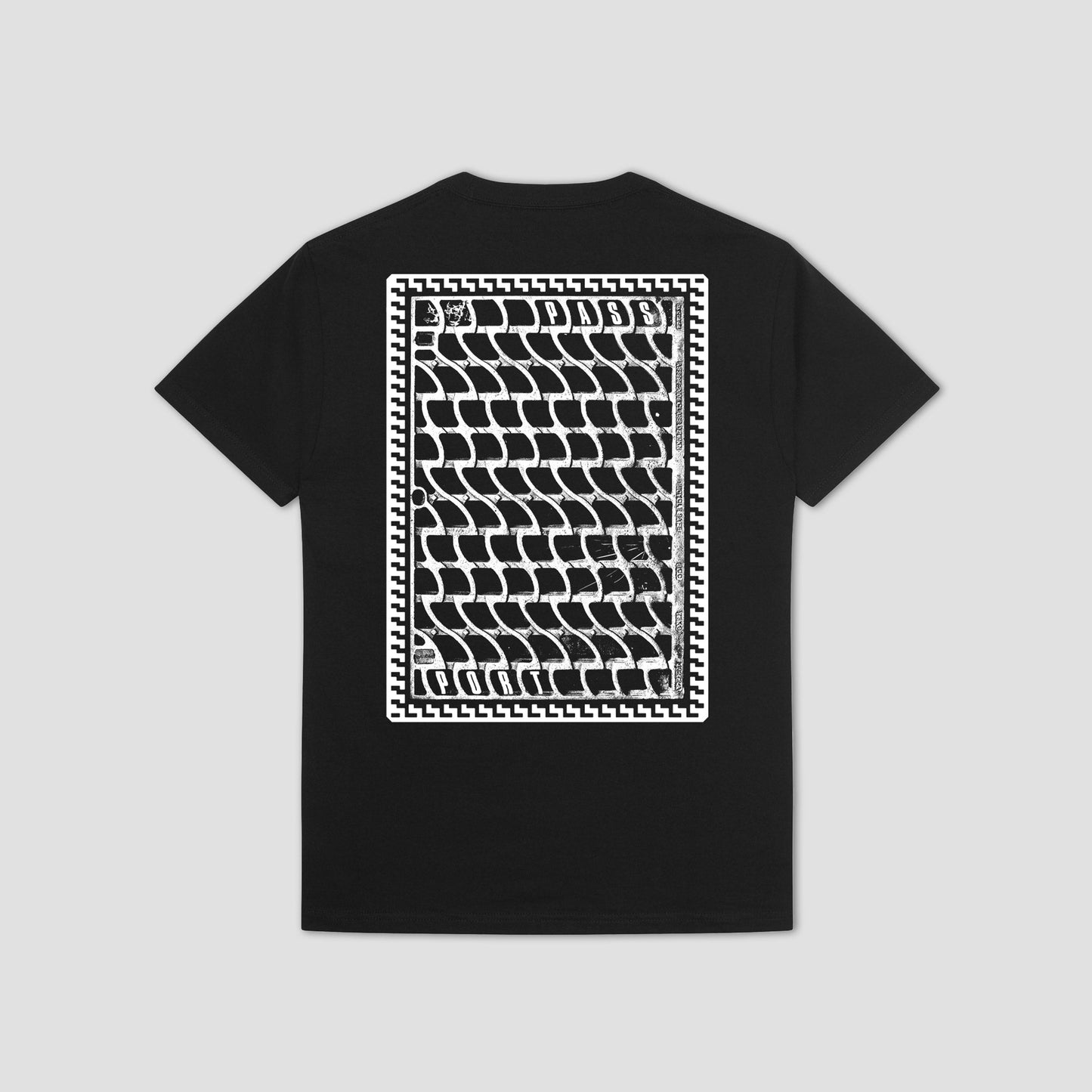 PassPort Drain T-Shirt Black