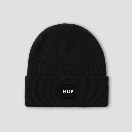 HUF Set Box Beanie Black