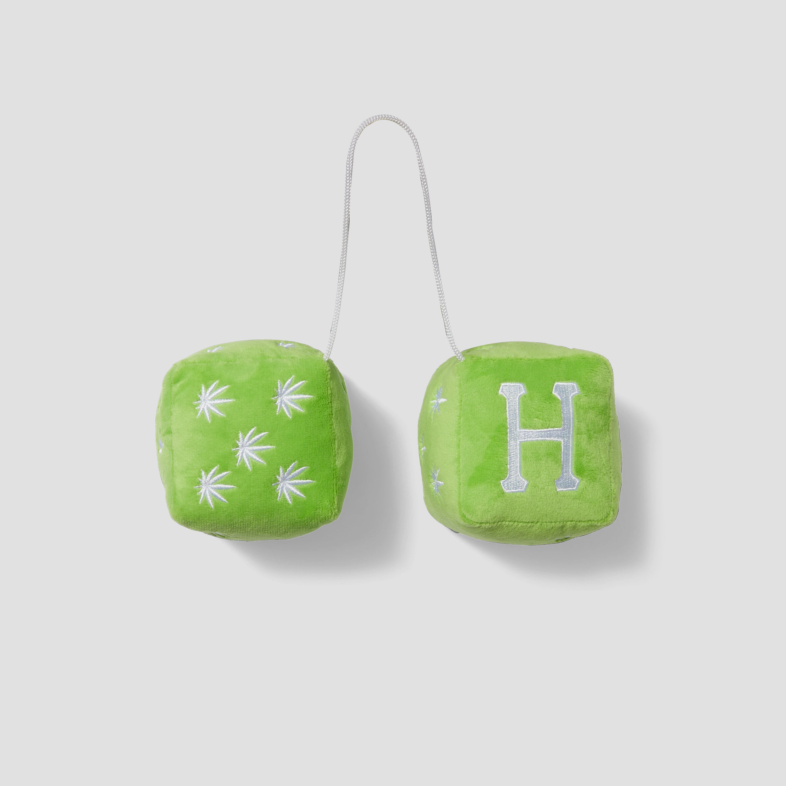 HUF Plantlife Fuzzy Dice Huf Green