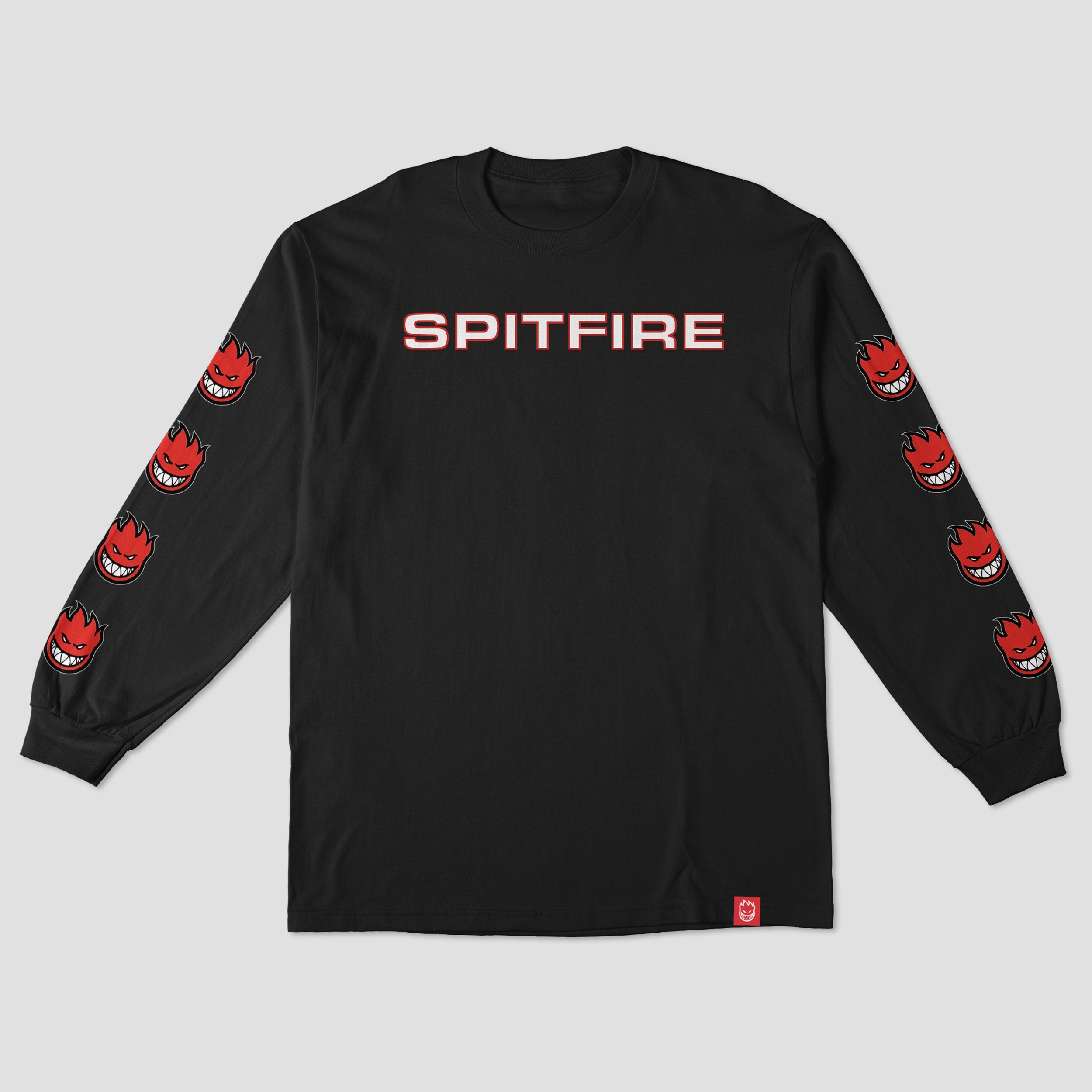 Spitfire Classic 87 Bighead Fill Sleeve Longsleeve T-Shirt Black