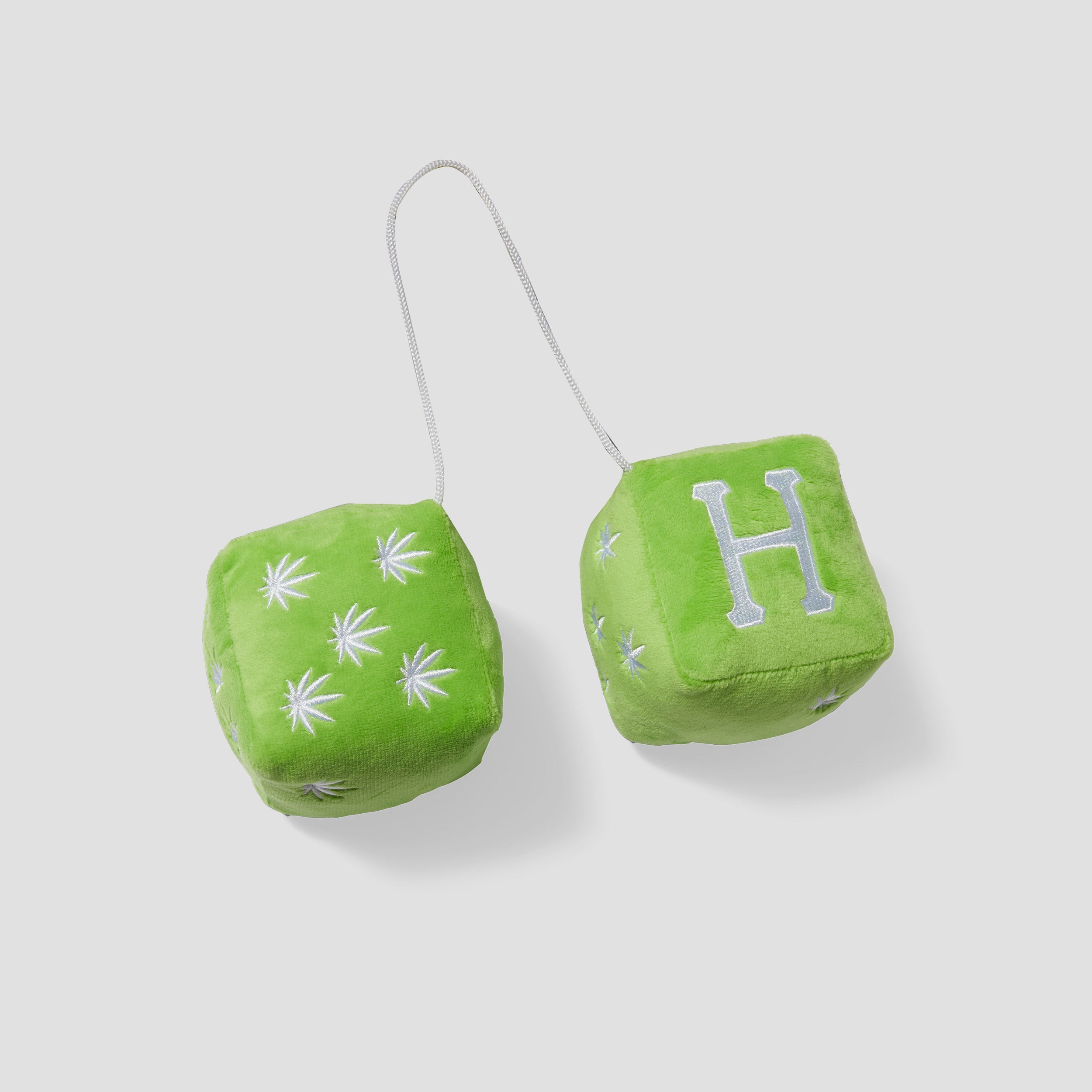 HUF Plantlife Fuzzy Dice Huf Green