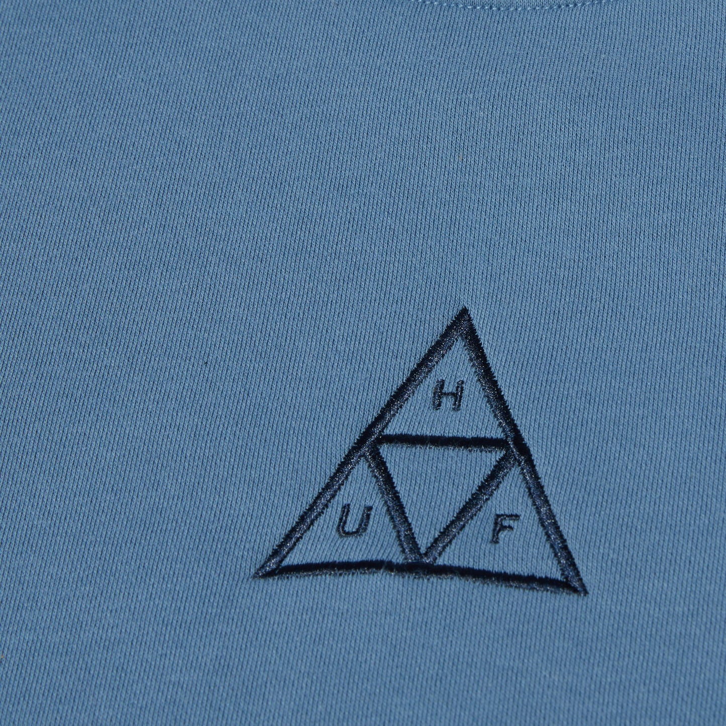 HUF Set Triple Triangle Crew Slate Blue