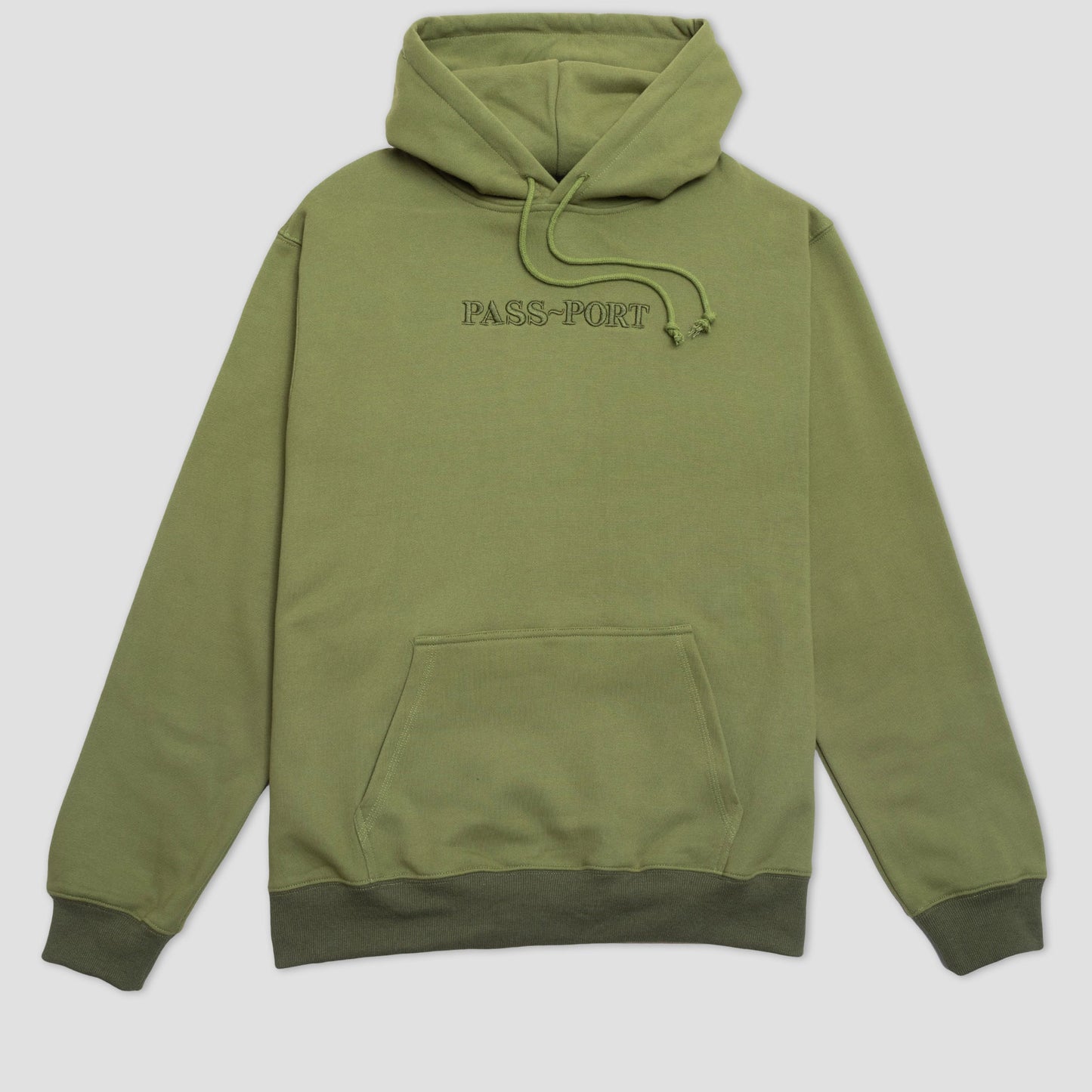 PassPort Official Contrast Organic Hood Olive