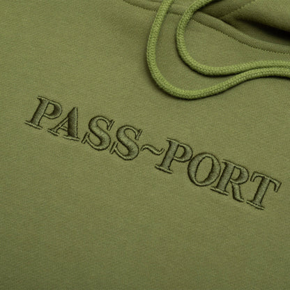 PassPort Official Contrast Organic Hood Olive