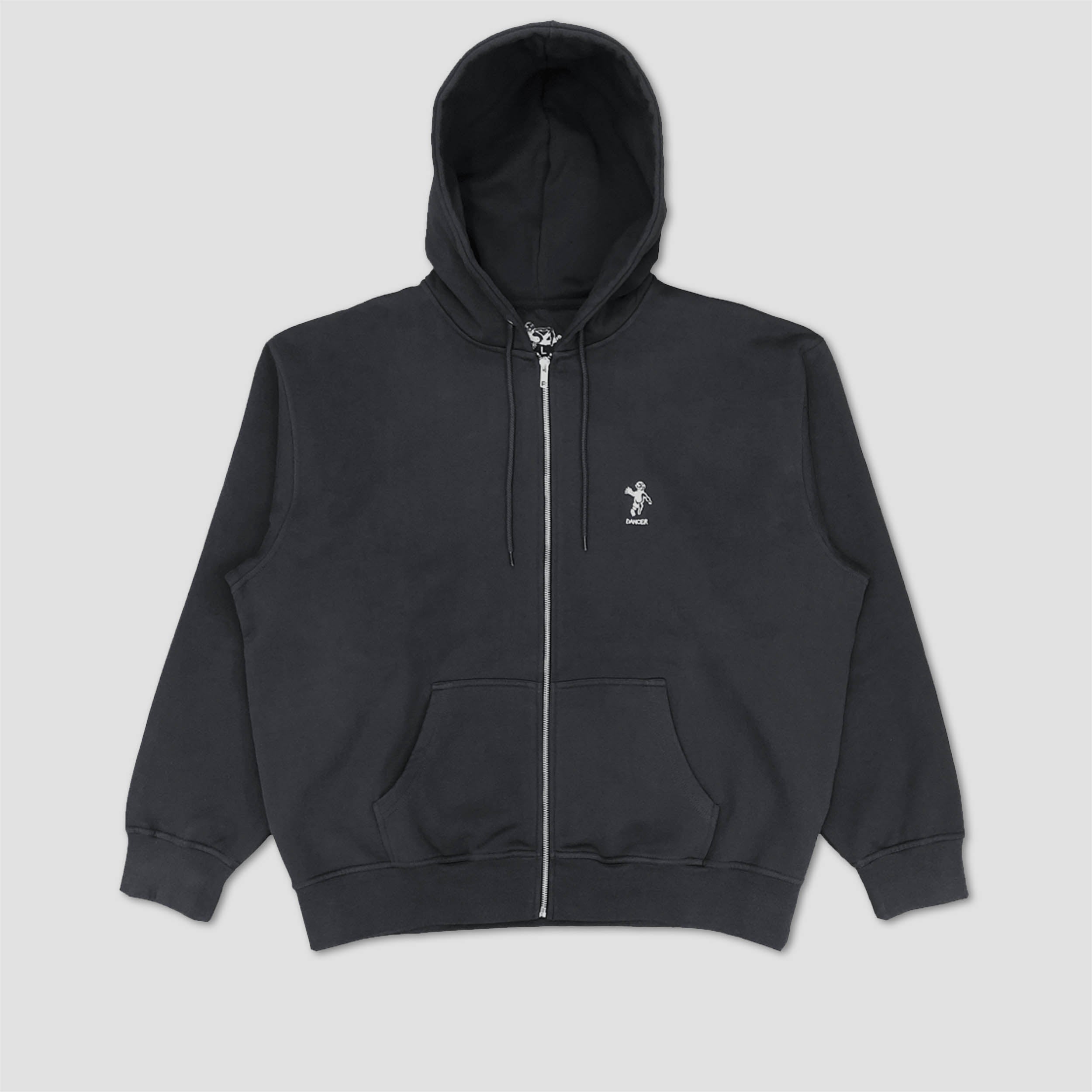 Dancer OG Logo Zip Hood Black